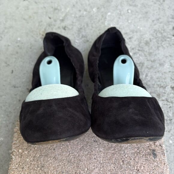 Burberry suede ballerina flats - Picture 4 of 8